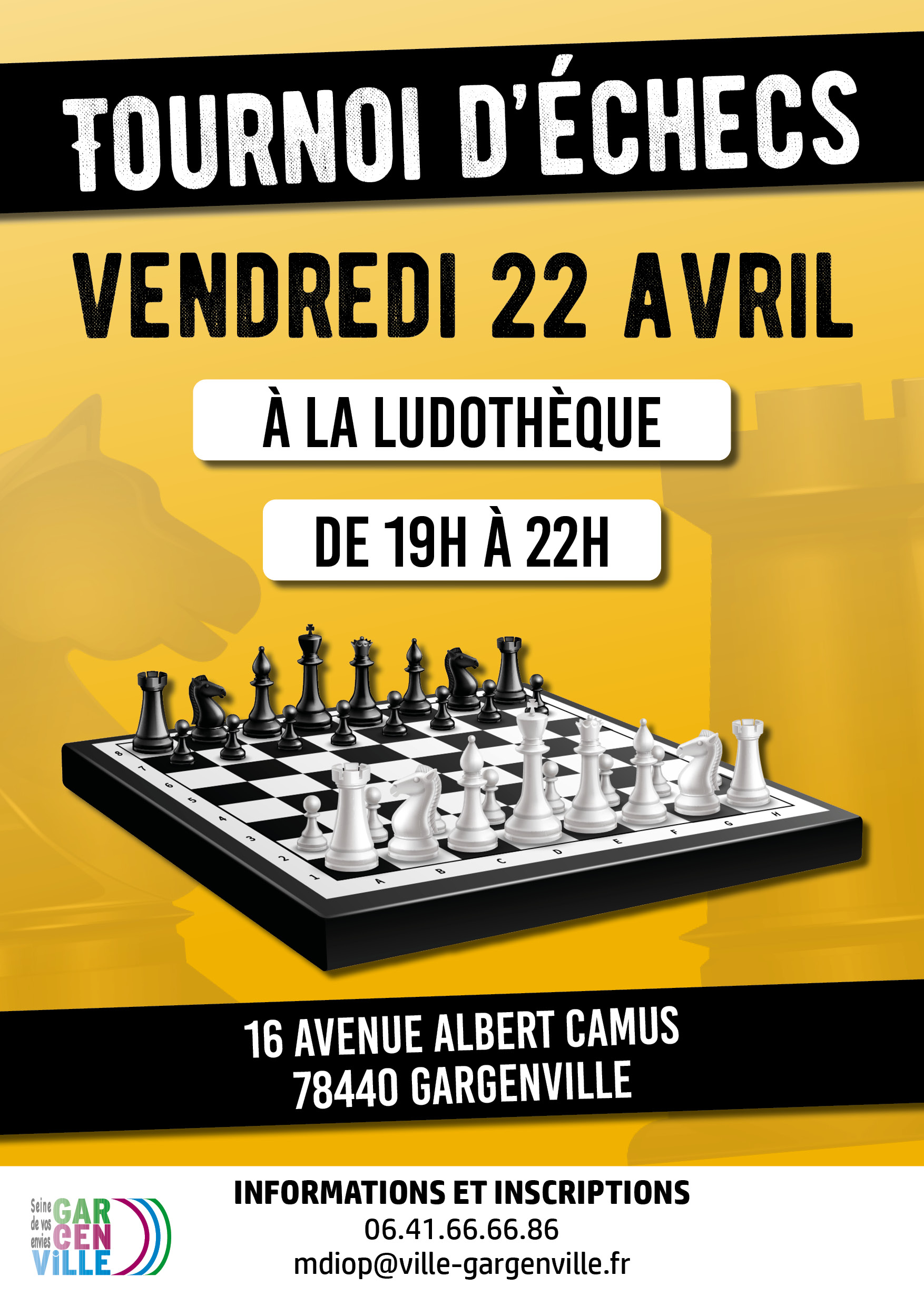 Tournoi d'échecs Gargenville